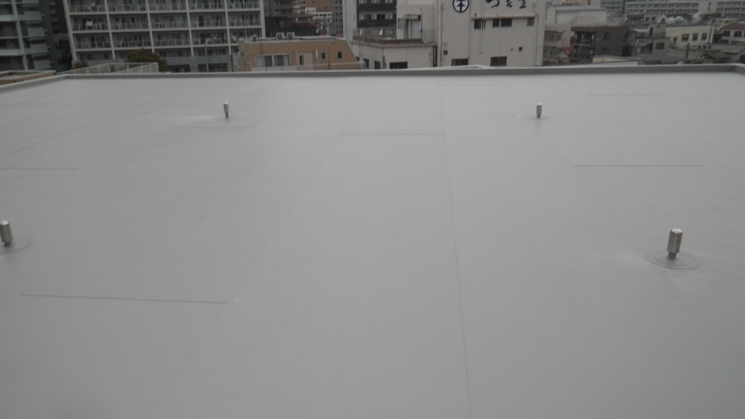 塩ビシート防水改修工事